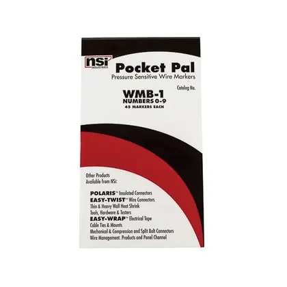 While Supplies Last Wire Marker Book 0-9