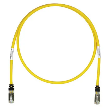 Wholesale Copper Patch Cord, Cat 6A, Yellow S/FTP