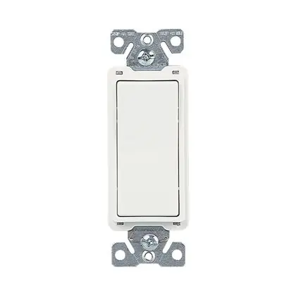Flash Sale Switch Decorator 4Way 15A 120/277V WH