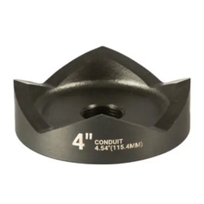 4" Conduit Size Standard Round Knockout Punch Next Day Delivery