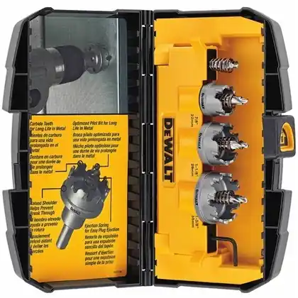 High Quality Metal Cut Carbide Hole Saw Set, 7/8" - 1-3/8"
