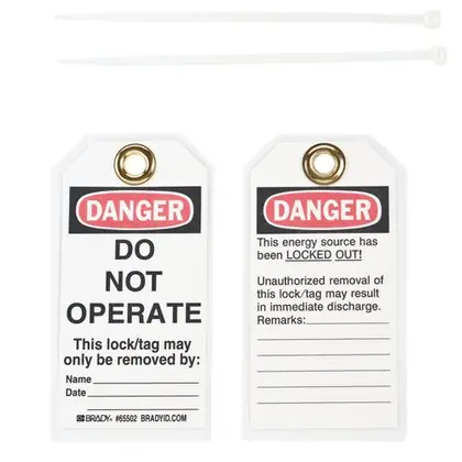 Limited Edition Lockout Tags
