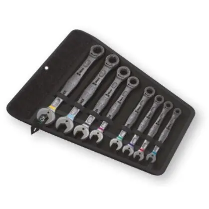 Express Delivery 8 PC. SAE Ratcheting Joker Wrench Set