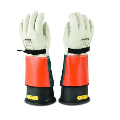 Secure Checkout Arc Flash Cowhide Gloves, Size 9/9.5