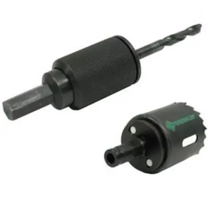 3 Piece Hole Saw Quick Change Adapter Kit Modern