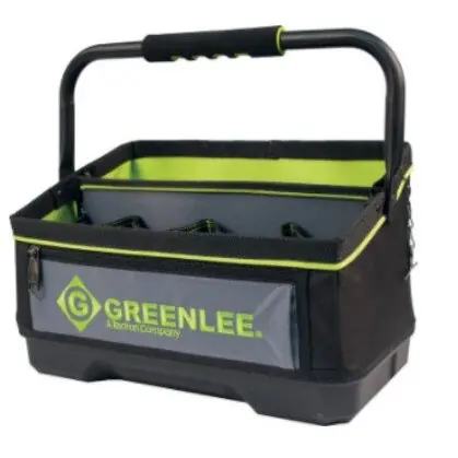 Top Rated Heavy Duty Open Tool Tote Bag, 16"