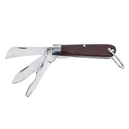 3-Blade Pocket Knife, Sheepfoot, Spearpoint, Screwdriver-Tip Buy Today