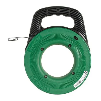 Fish Tape with Winder Case, 65' Bargain