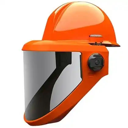 Order Now Hard Hat with Weight Balancing Arc Flash Faceshield